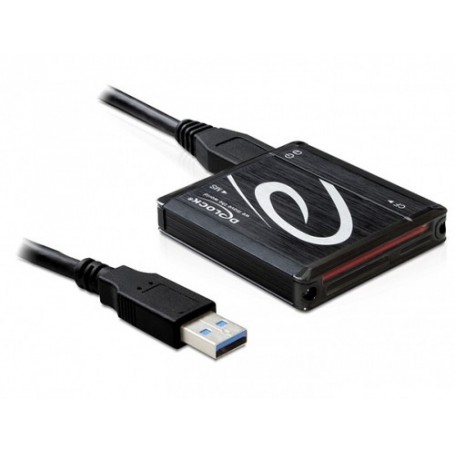 DeLOCK USB 3.0 Card Reader All in 1 lettore di schede USB 3.2 Gen 1 (3.1 Gen 1) Nero (91704)