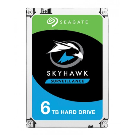 Seagate SkyHawk ST6000VX001 disco rigido interno 3.5" 6000 GB Serial ATA III (ST6000VX001)