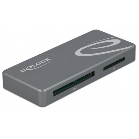DeLOCK 91754 lettore di schede USB 3.2 Gen 1 (3.1 Gen 1) Type-C Grigio (91754)