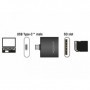 DeLOCK 91498 lettore di schede USB 3.2 Gen 1 (3.1 Gen 1) Type-C Nero (91498)
