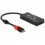 DeLOCK HUB USB 3.0 USB Type-C  3 Port extern USB 3.2 Gen 1 (3.1 Gen 1) Type-C 5000 Mbit/s Nero (62900)
