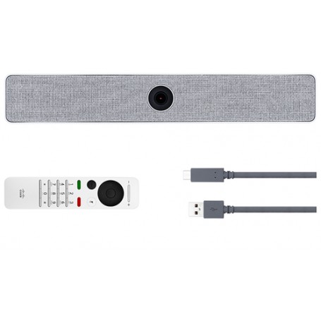 Cisco Room USB - With Remote 8 MP Grigio 3840 x 2160 Pixel 60 fps CMOS 25,4 / 1,4 mm (1 / 1.4") (CS-ROOM-USB-K9)