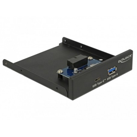 DeLOCK 63962 pannello drive bay 8,89 cm (3.5") condotto I/O Nero (63962)