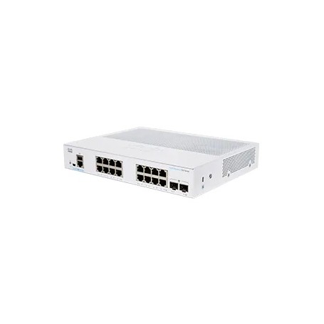Cisco CBS250-16T-2G-EU switch di rete Gestito L2/L3 Gigabit Ethernet (10/100/1000) Argento (CBS250-16T-2G-EU)
