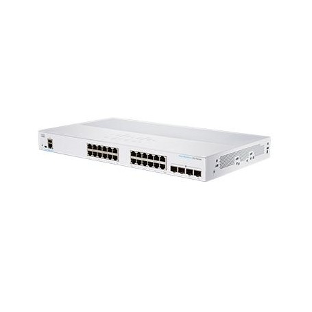 Cisco CBS350-24T-4G-EU switch di rete Gestito L2/L3 Gigabit Ethernet (10/100/1000) Argento (CBS350-24T-4G-EU)