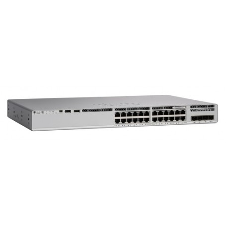 Cisco C9200L-24PXG-4X-E switch di rete Gestito L3 Supporto Power over Ethernet (PoE) Grigio (C9200L-24PXG-4X-E)