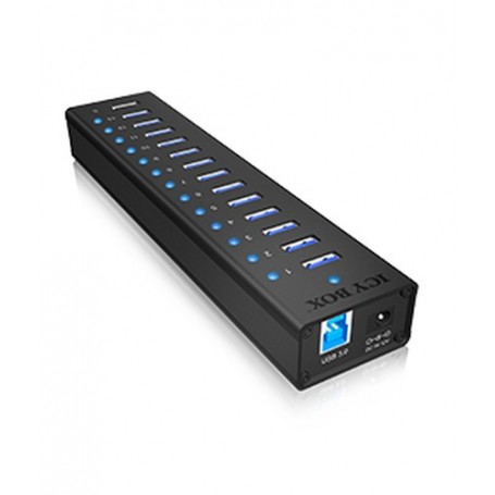 ICY BOX IB-AC6113 USB 3.2 Gen 1 (3.1 Gen 1) Type-B 5000 Mbit/s Nero (70420)