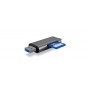 ICY BOX IB-CR200-C lettore di schede USB 2.0 Antracite (60068)