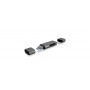 ICY BOX IB-CR200-C lettore di schede USB 2.0 Antracite (60068)
