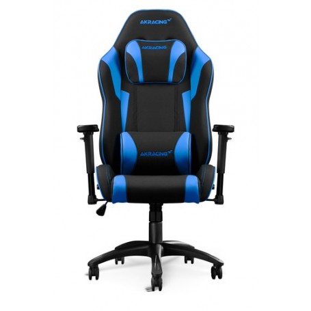 AKRacing EX Sedia da gaming per PC Sedia imbottita tappezzata Nero, Blu (AK-EX-SE-BL)