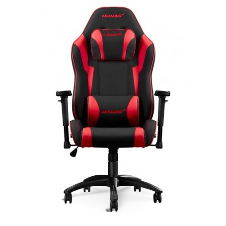 AKRacing EX Sedia da gaming per PC Sedia imbottita tappezzata Nero, Rosso (AK-EX-SE-RD)