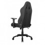 AKRacing EX-Wide Sedia da gaming per PC Sedia imbottita tappezzata Nero (AK-EXWIDE-SE-CB)