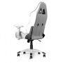AKRacing California Sedia da gaming per PC Sedia imbottita tappezzata Nero, Bianco (AK-CALIFORNIA-LAGUNA)
