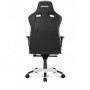 AKRacing Pro Sedia da gaming per PC Sedia imbottita tappezzata Nero, Bianco (AK-PRO-WT)