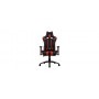 Aerocool AC120 AIR Sedia da gaming per PC Sedia imbottita tappezzata Nero, Rosso (AC120 AIR-BR)