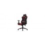 Aerocool AC120 AIR Sedia da gaming per PC Sedia imbottita tappezzata Nero, Rosso (AC120 AIR-BR)