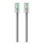 Belkin RJ45-RJ45, Cat6, 2m cavo di rete Grigio (A3L981BT02M-H-S)
