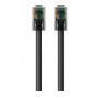 Belkin RJ45-RJ45, Cat6, 5m cavo di rete Nero (A3L981BT05MBKHS)