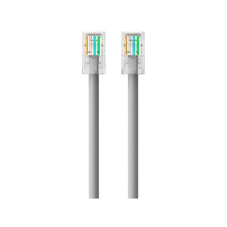 Belkin RJ45-RJ45, Cat6, 15m cavo di rete Grigio (A3L981BT15M-H-S)