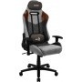 Aerocool DUKE AeroSuede Sedia per gaming universale Nero, Marrone, Grigio (DUKEGREY)