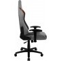 Aerocool DUKE AeroSuede Sedia per gaming universale Nero, Marrone, Grigio (DUKEGREY)
