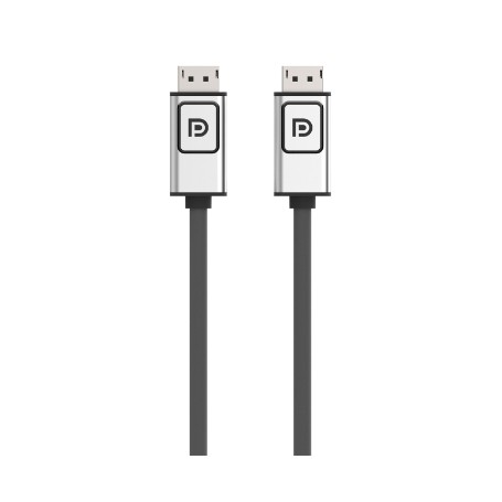 Belkin F2CD000BT3M cavo DisplayPort 3 m Nero, Argento (F2CD000BT3M)
