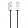 Belkin F2CD000BT3M cavo DisplayPort 3 m Nero, Argento (F2CD000BT3M)