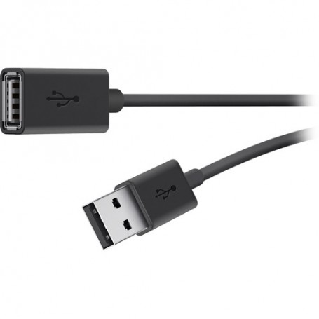 Belkin USB 2.0 A M/F 4.8m cavo USB 4,8 m USB A Nero (F3U153BT4.8M)