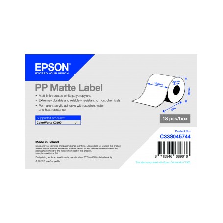 Epson C33S045744 etichetta per stampante (C33S045744)