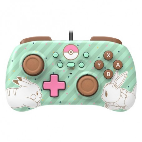 Hori HORIPAD Mini Marrone, Verde, Rosa Gamepad Nintendo Switch (NSW-279U)