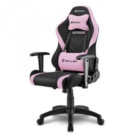 Sharkoon Skiller SGS2 Jr. Sedia per gaming universale Seduta imbottita Nero, Rosa (4044951032334)