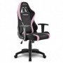 Sharkoon Skiller SGS2 Jr. Sedia per gaming universale Seduta imbottita Nero, Rosa (4044951032334)