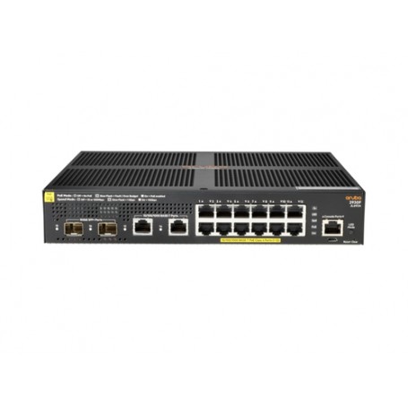 Hewlett Packard Enterprise Aruba 2930F 12G PoE+ 2G/2SFP+ Gestito L3 Gigabit Ethernet (10/100/1000) Supporto Power over  (JL693A)