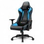 Sharkoon ELBRUS 3 Sedia per gaming universale Seduta imbottita Nero, Blu (4044951027217)