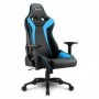 Sharkoon ELBRUS 3 Sedia per gaming universale Seduta imbottita Nero, Blu (4044951027217)