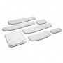 Kensington K50435EU poggiapolso Ecopelle, Gel Grigio (K50435EU)