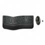 Kensington ProFit Ergo tastiera Wireless a RF + USB QWERTZ Tedesco Nero (K75406DE)