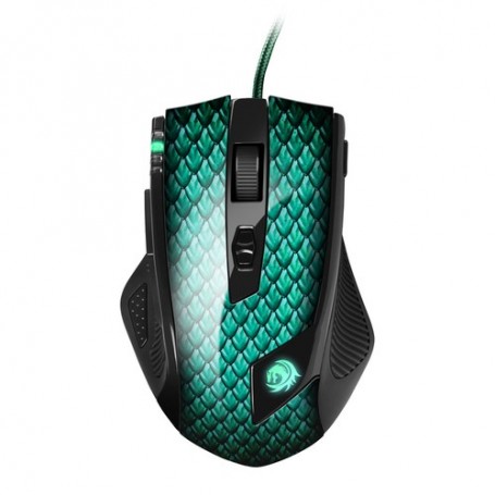 Sharkoon Drakonia mouse Mano destra USB tipo A Laser 5000 DPI (4044951012527)