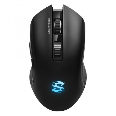 Sharkoon Skiller SGM3 mouse Mano destra RF Wireless+USB Type-A Ottico 6000 DPI (4044951021543)