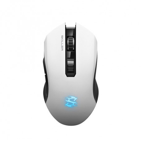 Sharkoon Skiller SGM3 mouse Mano destra RF Wireless+USB Type-A Ottico 6000 DPI (4044951026272)