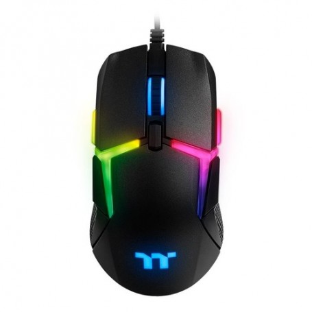 Thermaltake Level 20 RGB mouse Ambidestro USB tipo A Ottico 16000 DPI (GMO-LVT-WDOOBK-01)