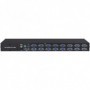 Inter-Tech KVM AS-3116DU VGA switch per keyboard-video-mouse (kvm) Montaggio rack Nero (88887162)