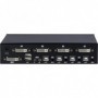 Inter-Tech KVM AS-41DA DVI switch per keyboard-video-mouse (kvm) Nero (88887201)