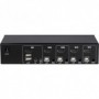 Inter-Tech AS-41HA HDMI switch per keyboard-video-mouse (kvm) Nero (88887242)