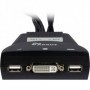 Inter-Tech KVM-LS-21DA DVI switch per keyboard-video-mouse (kvm) Nero (88887188)