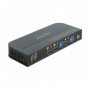 DeLOCK 11481 switch per keyboard-video-mouse (kvm) Nero (11481)