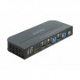 DeLOCK 11482 switch per keyboard-video-mouse (kvm) Nero (11482)