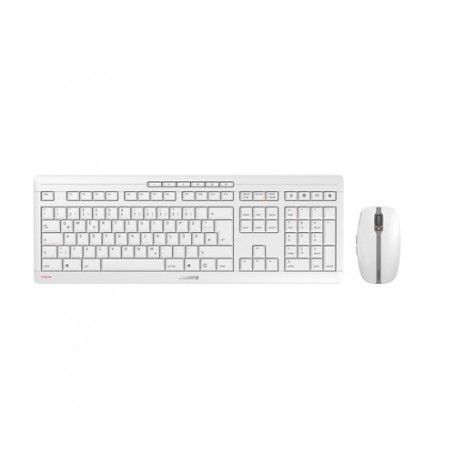 CHERRY Stream Desktop Recharge tastiera RF Wireless QWERTY Inglese Grigio (JD-8560EU-0)