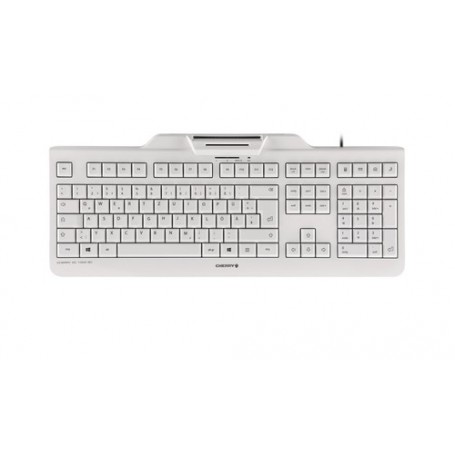 CHERRY KC 1000 SC tastiera USB QWERTZ Tedesco Grigio (JK-A0100DE-0)