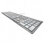 CHERRY KC 6000 Slim tastiera USB QWERTY Inglese UK Argento (JK-1600GB-1)